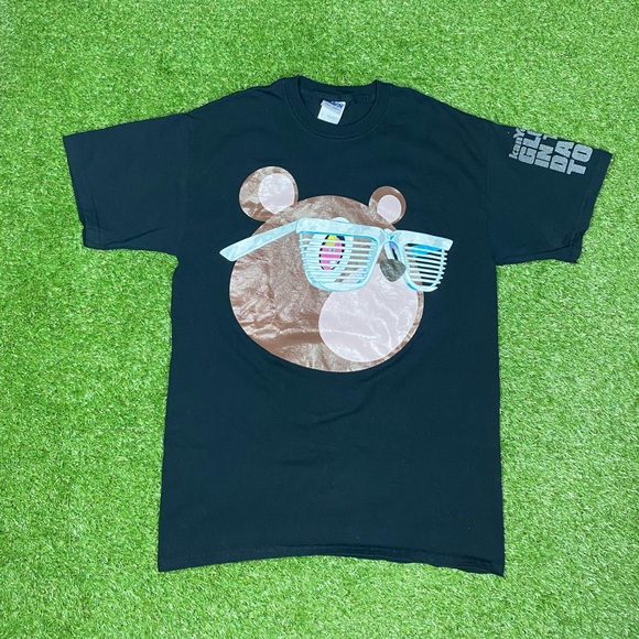 Vintage Y2K 2007 Kanye West Glow in the Dark tour tee men’s size medium - Picture 6 of 8